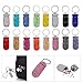 Portable Glittering Pills Organized Small Travel Holder with Keyring for Camping Adventures