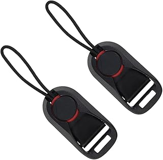 DXiongW 2 Pezzi Cinghia per Fotocamera a Sgancio Rapido Adattatore Cinghia per Fotocamera Connettori a Sgancio Rapido con Base per Fotocamere SDLR/Mirrorless Cinghia Universale