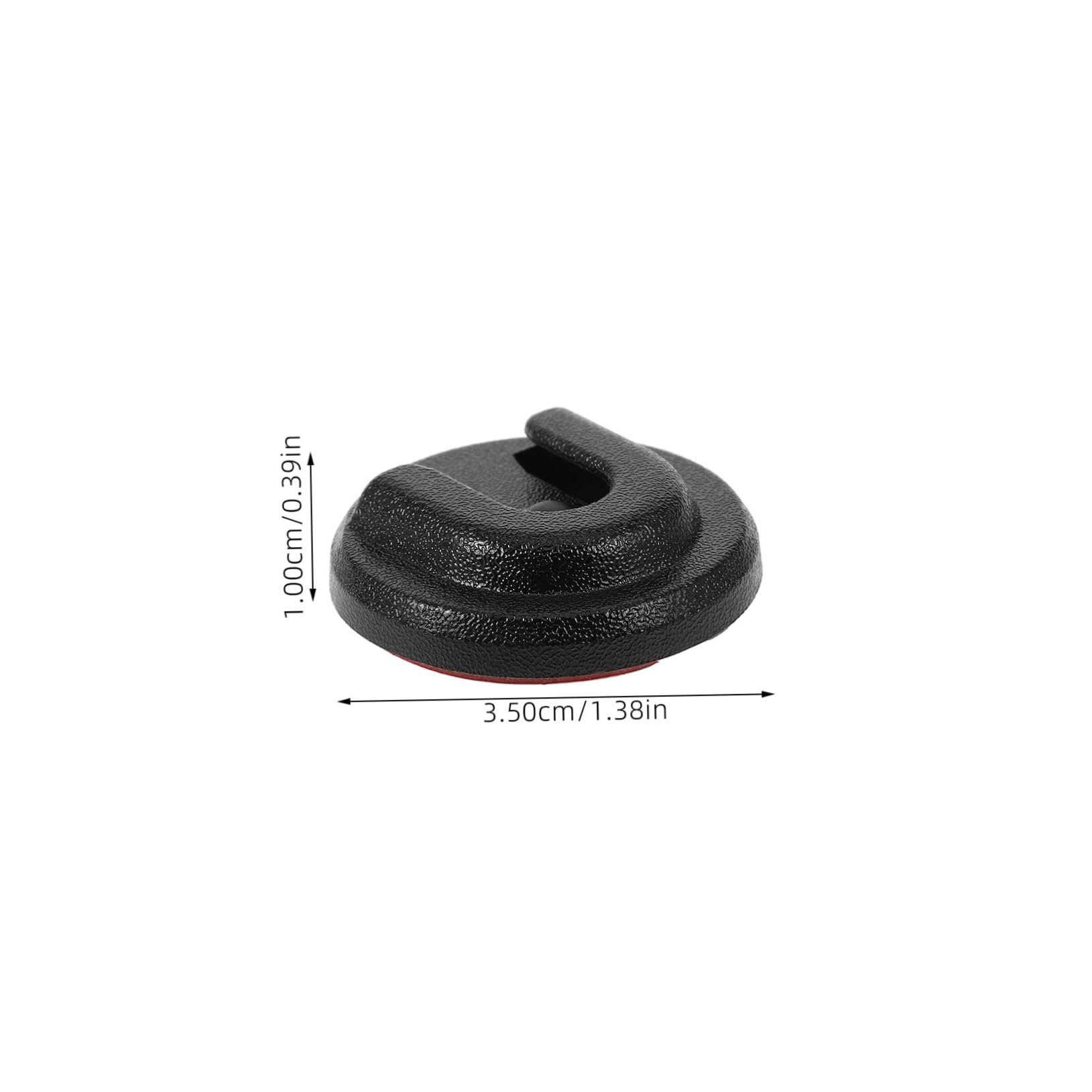 Yardwe Motorbike Microphone Holder Clip Plastic Mic Hanger for Motorbike Radio Easy Installation Durable Design Compatible with Various Microphone Stands