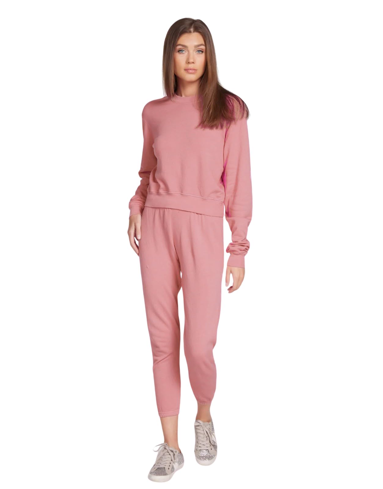 Tuta da donna / Homewear | Tuta da jogging | 2 pezzi tuta da casa / Tracksuit | Abbigliamento sportivo, Rosa, L