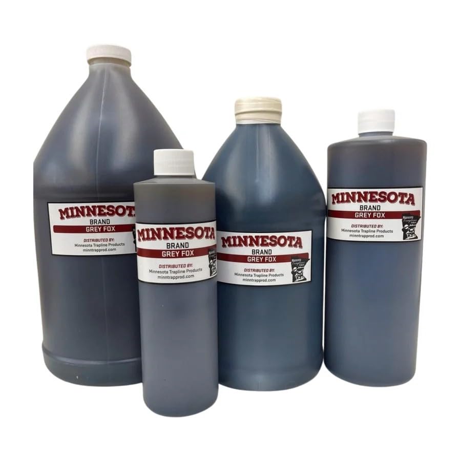 Grey Fox Urine - Caven's Minnesota Brand Lure Trailing Scent Choose Size (Gallon Jug)