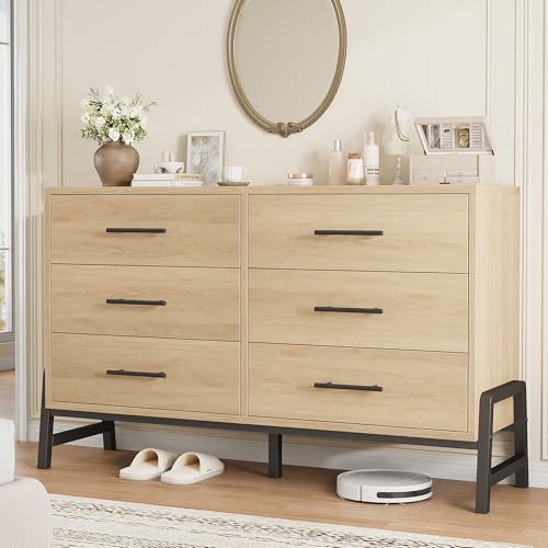 GarveeHome 6 Dresser for Bedroom, 52