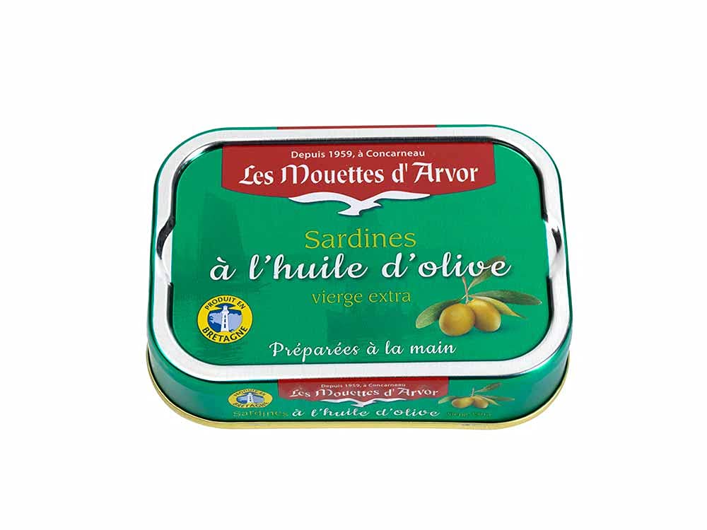 Les Mouettes d'Arvor Sardines in Extra Virgin Olive Oil