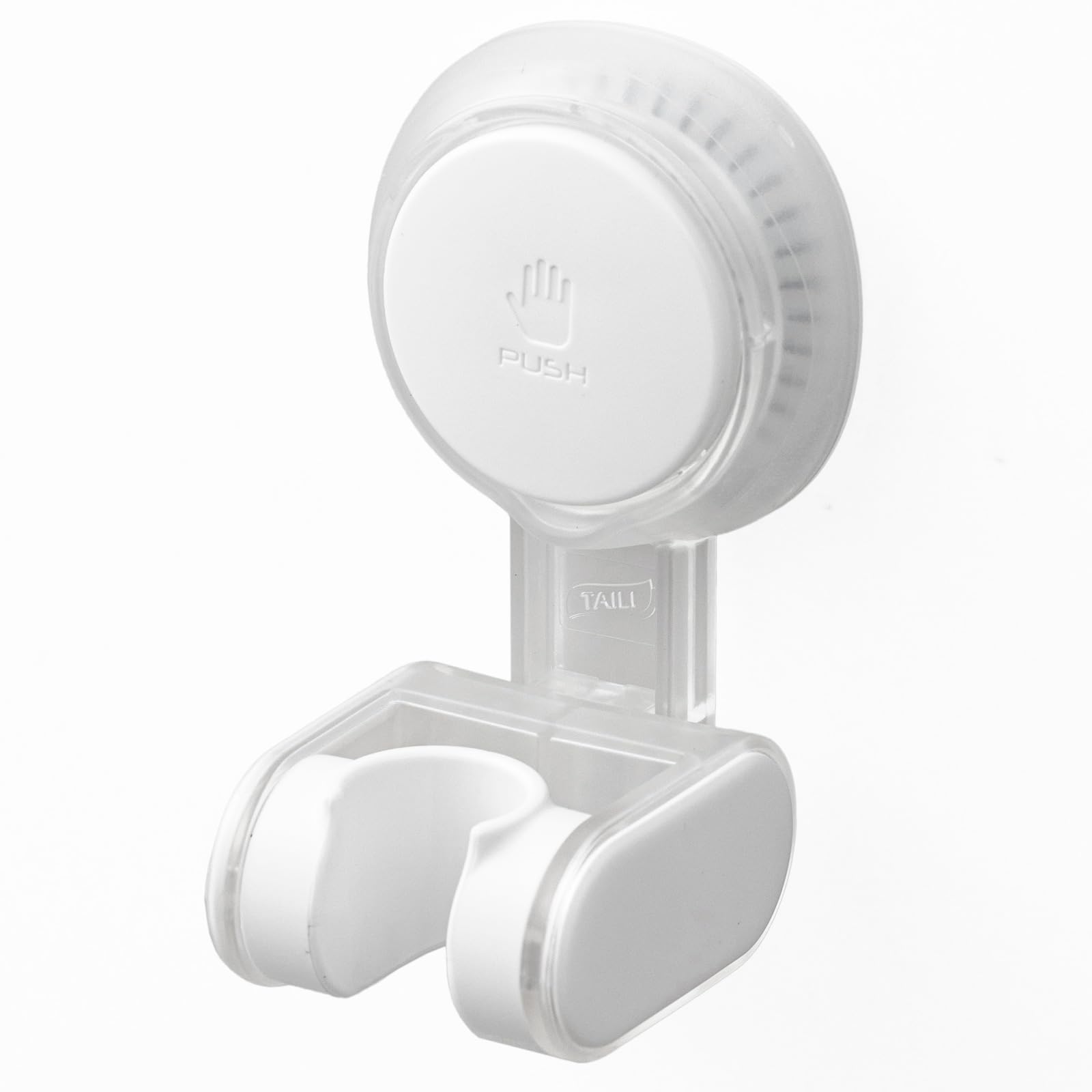 TAILI Shower Head Holder Suction,Adjustable Height &amp; Angle,Universal,Clear