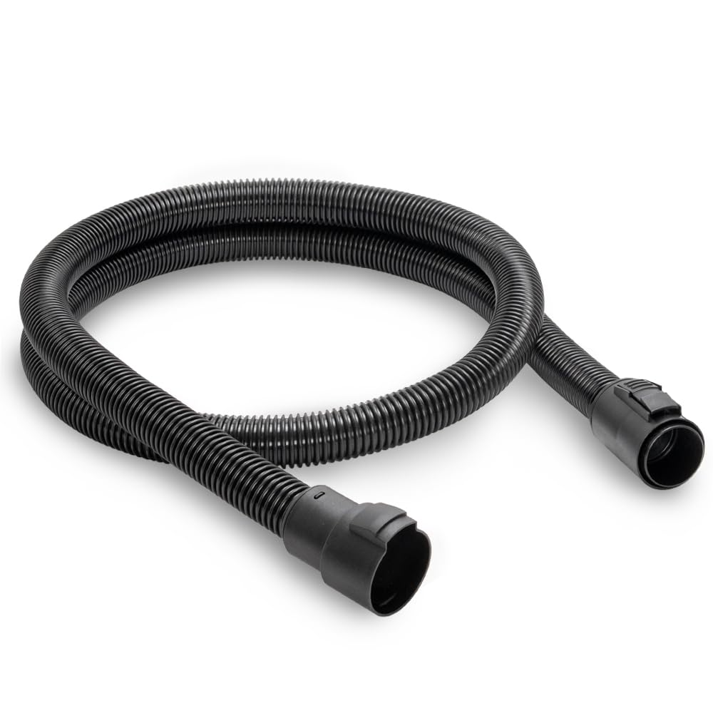 PRIMEBAG - Schlauch Verlängerung 4m kompatibel mit Kärcher WD2 WD3 WD4 WD6 MV2 MV3 MV4 MV6 A 2003 A 2004 uvm - Saugschlauchverlängerung für Nass-/Trockensauger mit Klick-Verschluss geeignet