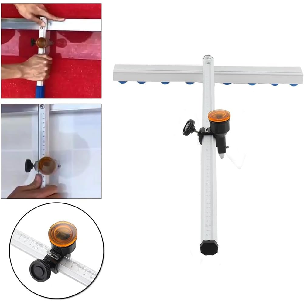 Narzędzie do cięcia szkła w kształcie litery T, nóż ze stopu aluminium z automatycznym olejowaniem do szkła o grubości 3-12 mm, długość 60-90 cm, idealny do precyzyjnych cięć