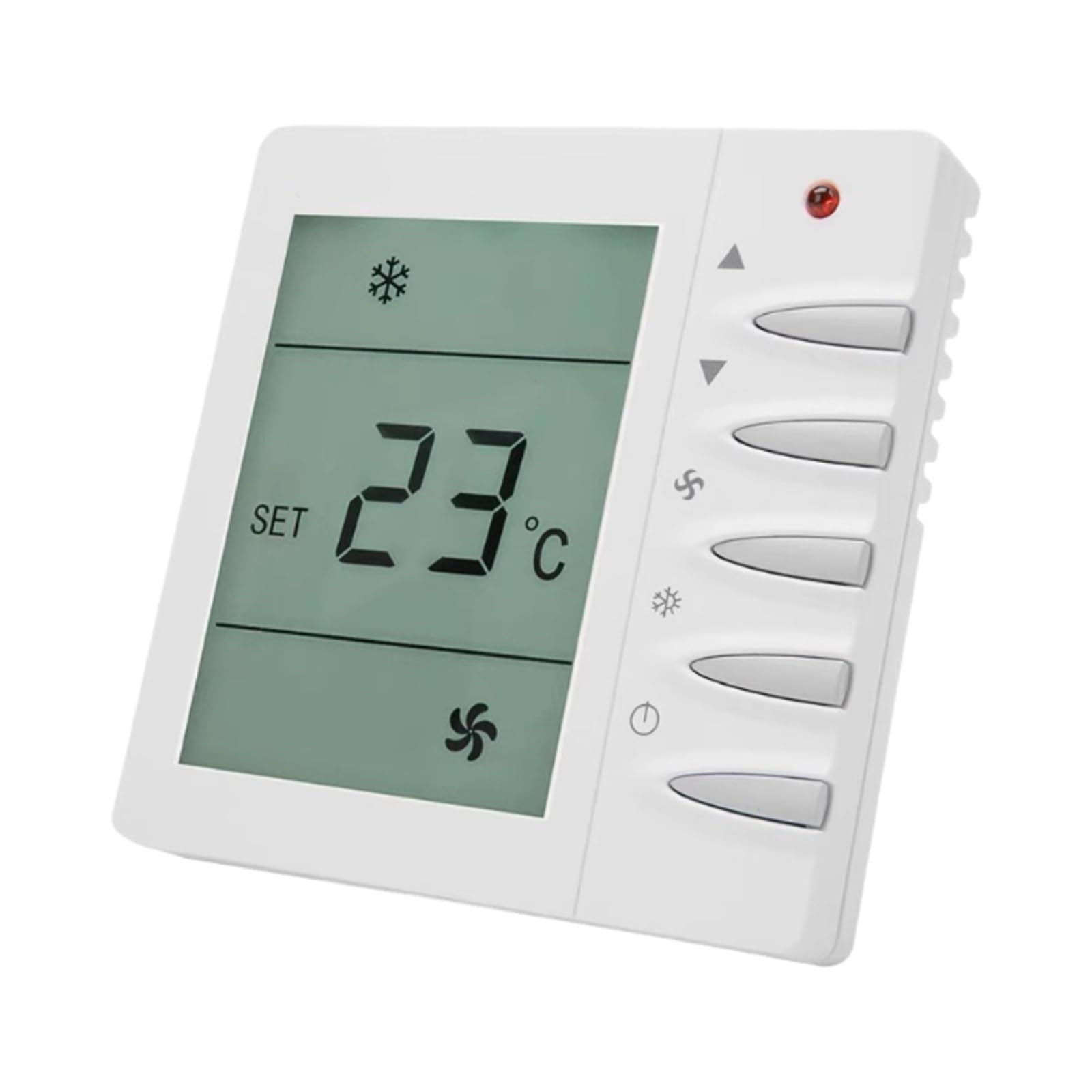 Central Water Air Conditioning LCD Thermostat Three Speed Switch Panel ，Compatible For York， APC-TMS2000DB Components