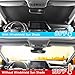 Hugeek Windshield Sun Shade fit for 2016-2023 2024 2025 2026 Volvo XC90 Accessories Front Windshield Sun Shade Foldable Sunshade Protector (f‌or Volvo XC90 2016-2026)