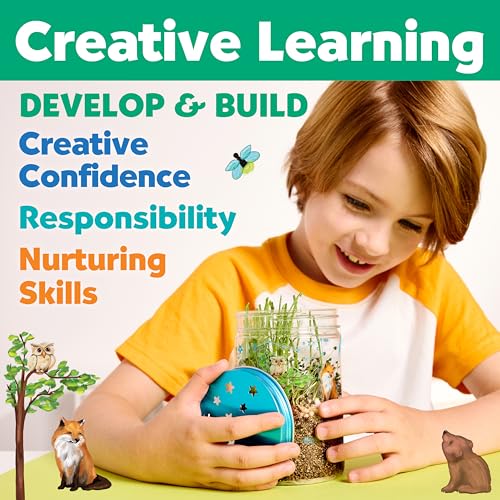 Creativity For Kids 1137000 Grow 'N Glow Terrarium Kit For Kids thumb #5