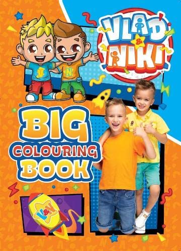 Vlad & Niki Big Colouring Book