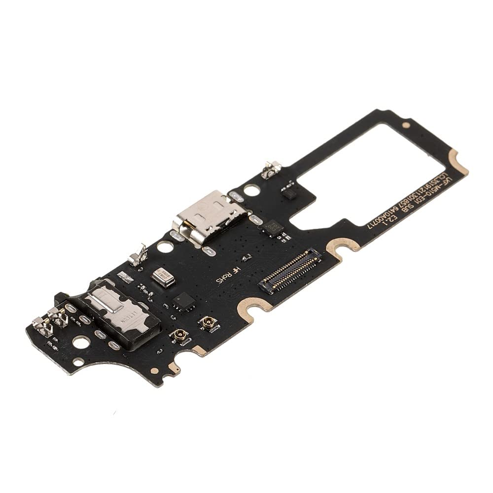 RICAMBIO CIRCUITO MODULO PCB SCHEDA PORTA USB TYPE C CONNETTORE jack DI CARICA RICARICA + MICROFONO CHIAMATE DC BOARD SYNC DATI +IN JACK compatibile per XIAOMI REDMI MI A3 CC9E