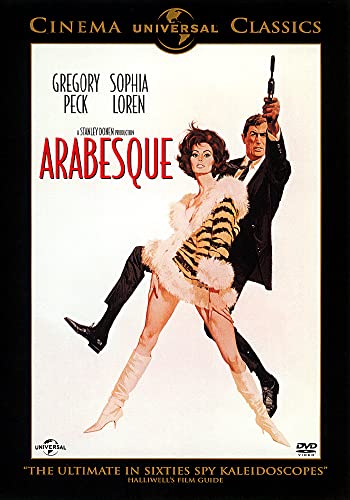 Evita el streaming inestable con Arabesque 1966 DVD de intriga 2