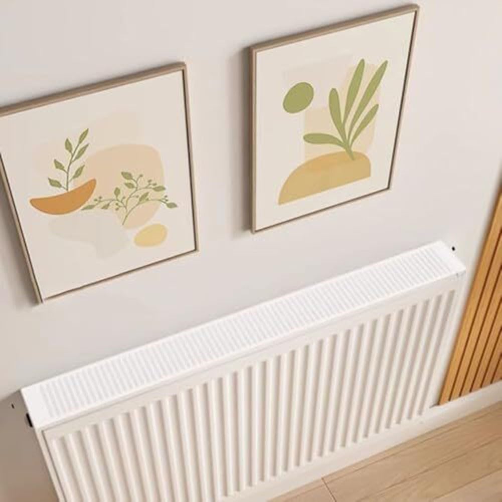 Cache-poussière pour radiateur - Fixation magnétique - Bloque la poussière et les débris - Tissu résistant aux rayures - 80 cm