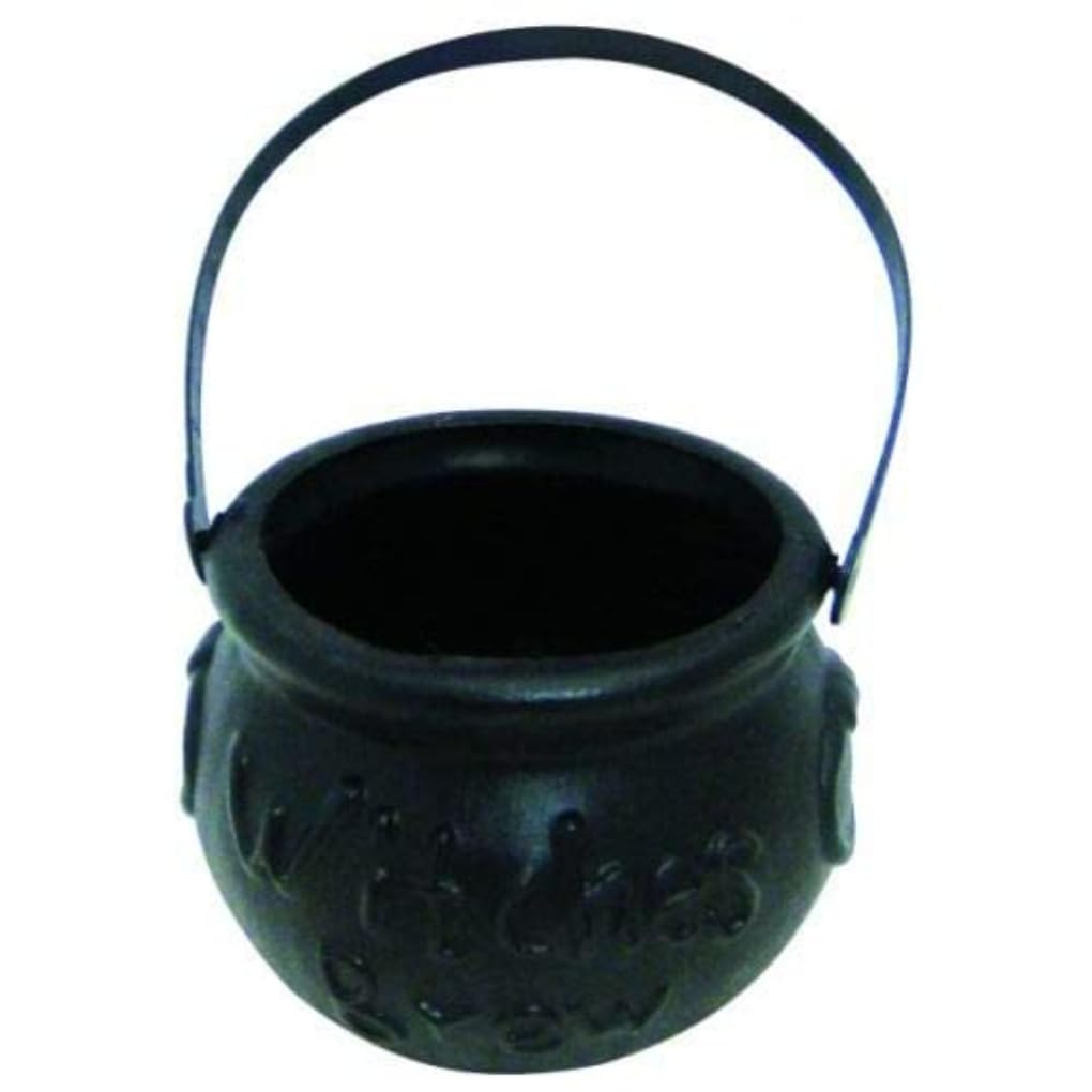 Smiffy's Cauldron Witches Brew Headercard - Witches Cauldron Brew Fancy Dress Halloween Costume Accessory Trick Treat Headercard