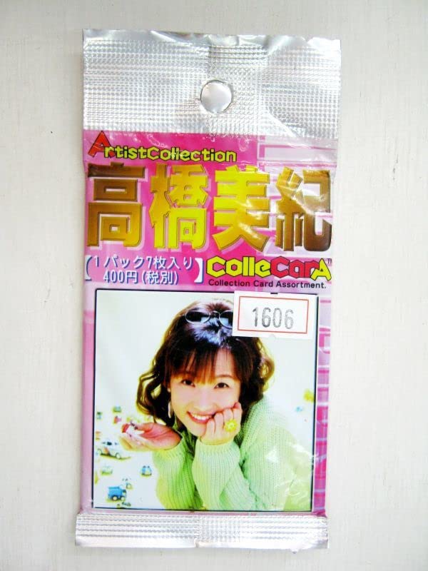 高橋美紀 アーティスト コレクション カード 3パック 未来蜂歌留多商会 未開封 高橋美紀 アーティスト コレクション カード 3パック 未来蜂