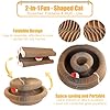 2-Pack Magic Organ Cat Scratching Board – Kitty Kurls Cat Scratcher Toy with Bell Balls for Indoor Cats, Interactive Cardboard Kitty Toy Scratcher, Furniture Protection #3