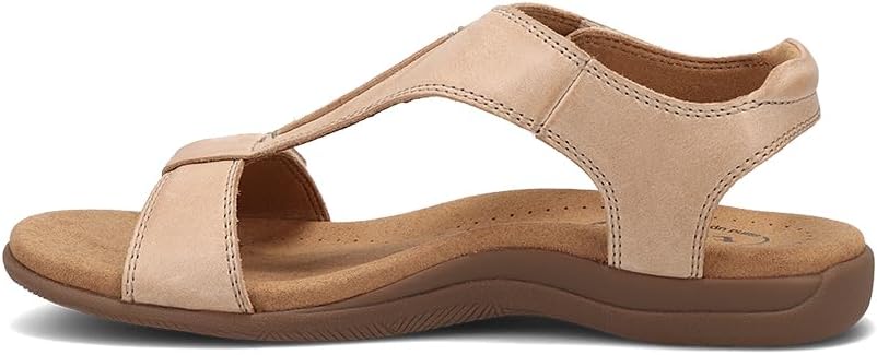Taos The Show Premium Leather Women's Sandal - Experience Everyday Style, Comfort, Arch Support, Cooling Gel Padding and an Adjustable Fit for Exceptional Walking Comfort - Image 2