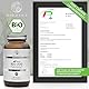 QIDOSHA® Jod aus Bio Kelp, 365 Kapseln im Apothekerglas, pflanzliches Jod aus der Bio Kelp-Alge, vegan, jede Charge laborgeprueft, deutsche Fertigung