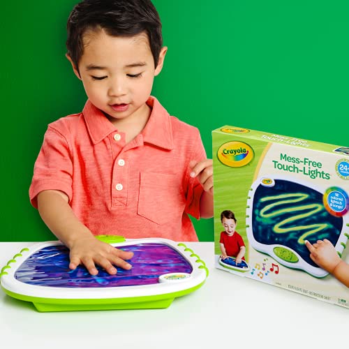 My First Crayola Touch Lights Tabla de doodle musical, juguete