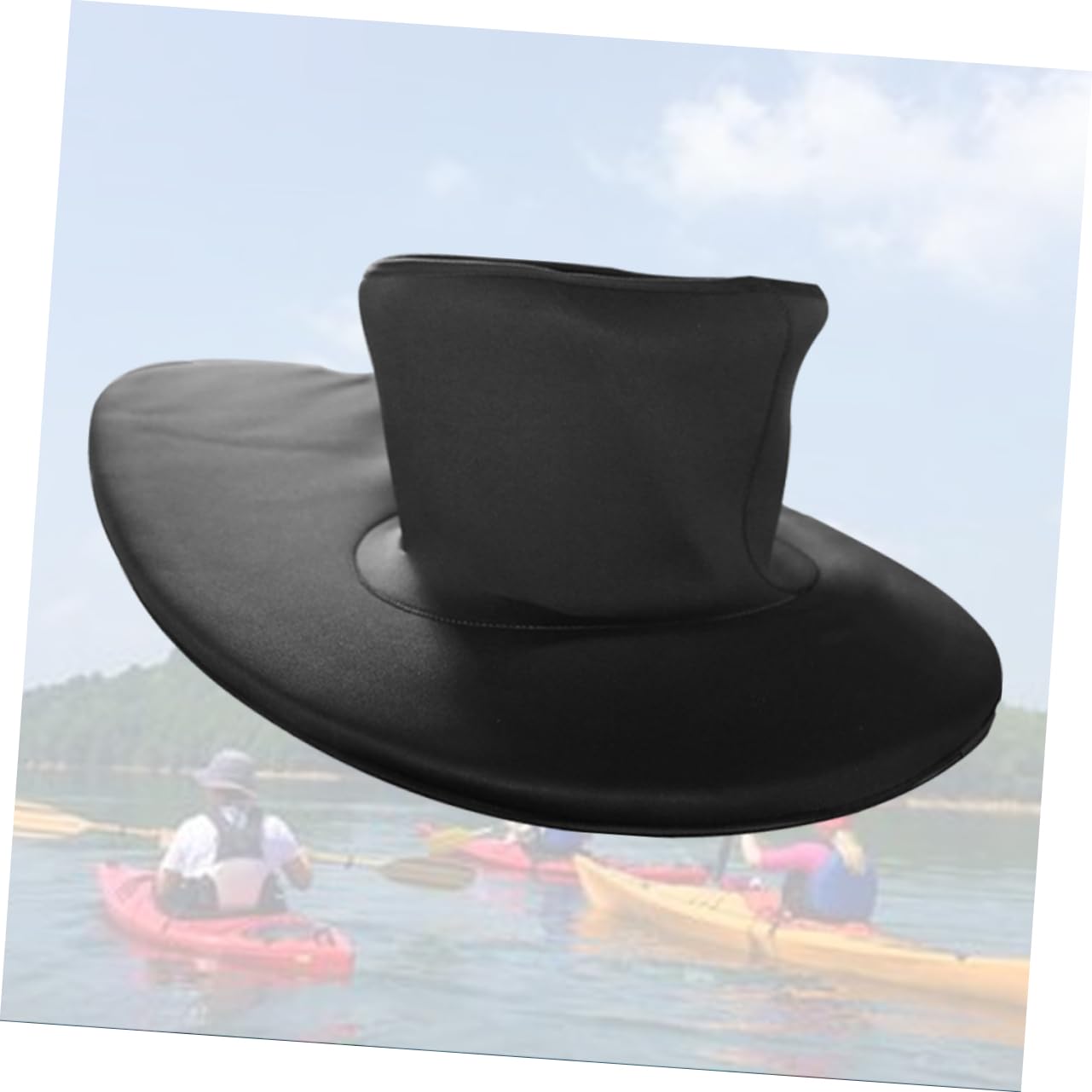 Faldones de Cubierta de Kayak Impermeables de Neopreno Sbr Correas Elásticas Antideslizantes para Piragüismo y Kayak en Tamaño Único 85-105 Cm