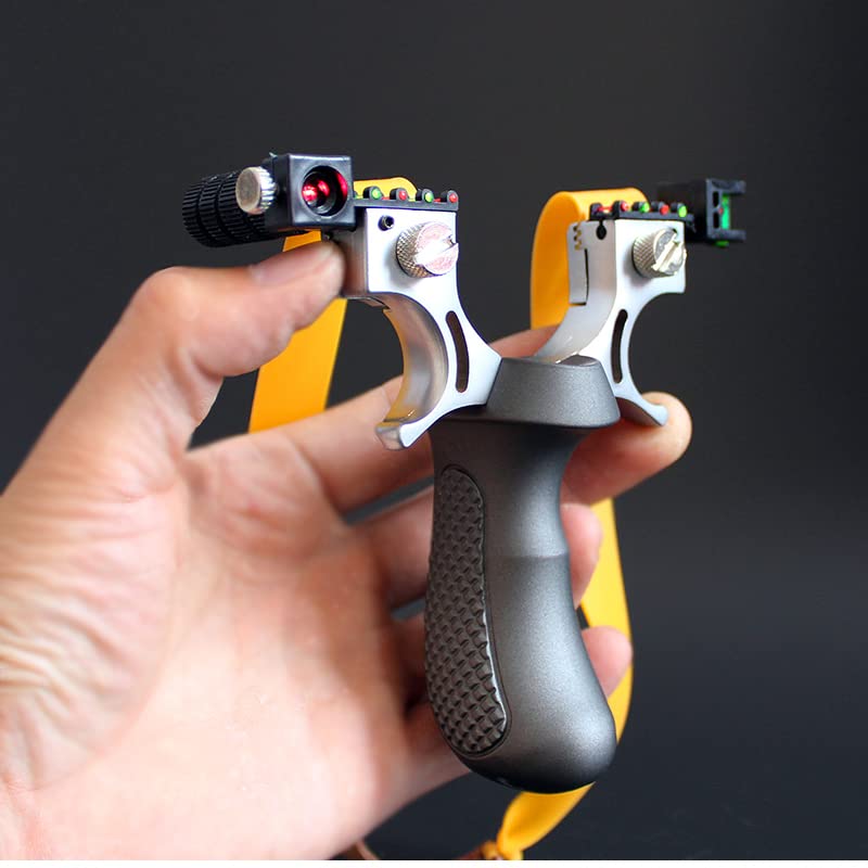 Marksman® New Professional Alloy Bow Head Resin Handheld Slingshot Catapult Heavy Duty with