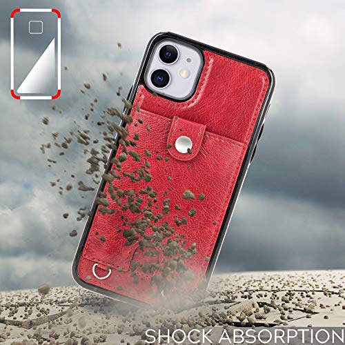 NALIA Cover con Cordino compatibile con iPhone 11