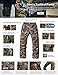 CQR Men's Tactical Pants, Water Resistant Ripstop Cargo Pants, Lightweight EDC Work Hiking Pants, Outdoor Apparel, Duratex Mag Pocket Hunting Camo, 32W x 30L