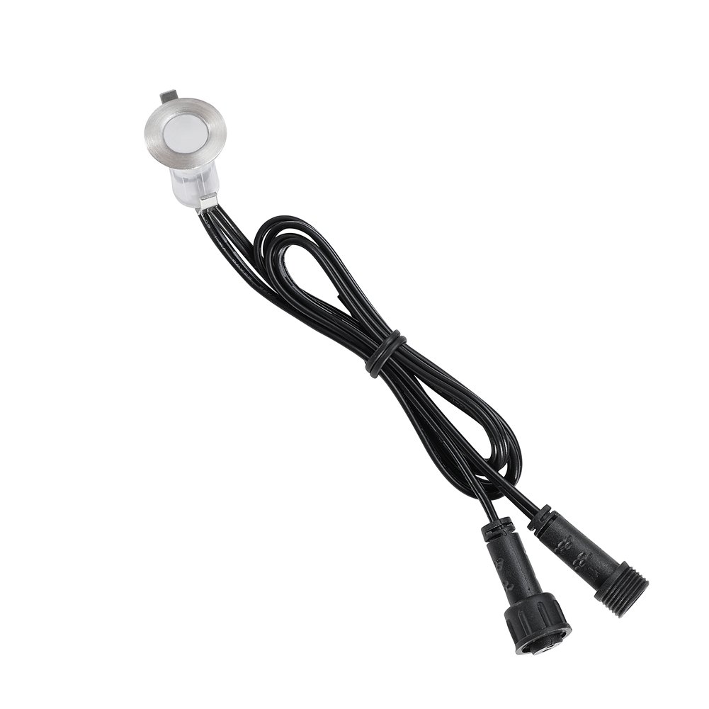 Kit 10 Spots LED Extérieurs Enterrés Terrasse - Blanc Froid, 12V, étanches, Modernes