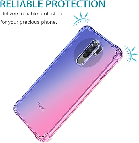 Miniatura 2 de Vokuha Funda protectora para Xiaomi Redmi 9  Redmi 9 PrimePoco M2 M2004J19PI, linda funda protectora de TPU suave y flexible para Xiaomi Redmi 9
