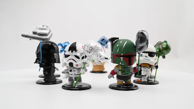Amazon.com: YuMe Star Wars Balloon Cosbi Bobble Head | Blind Box