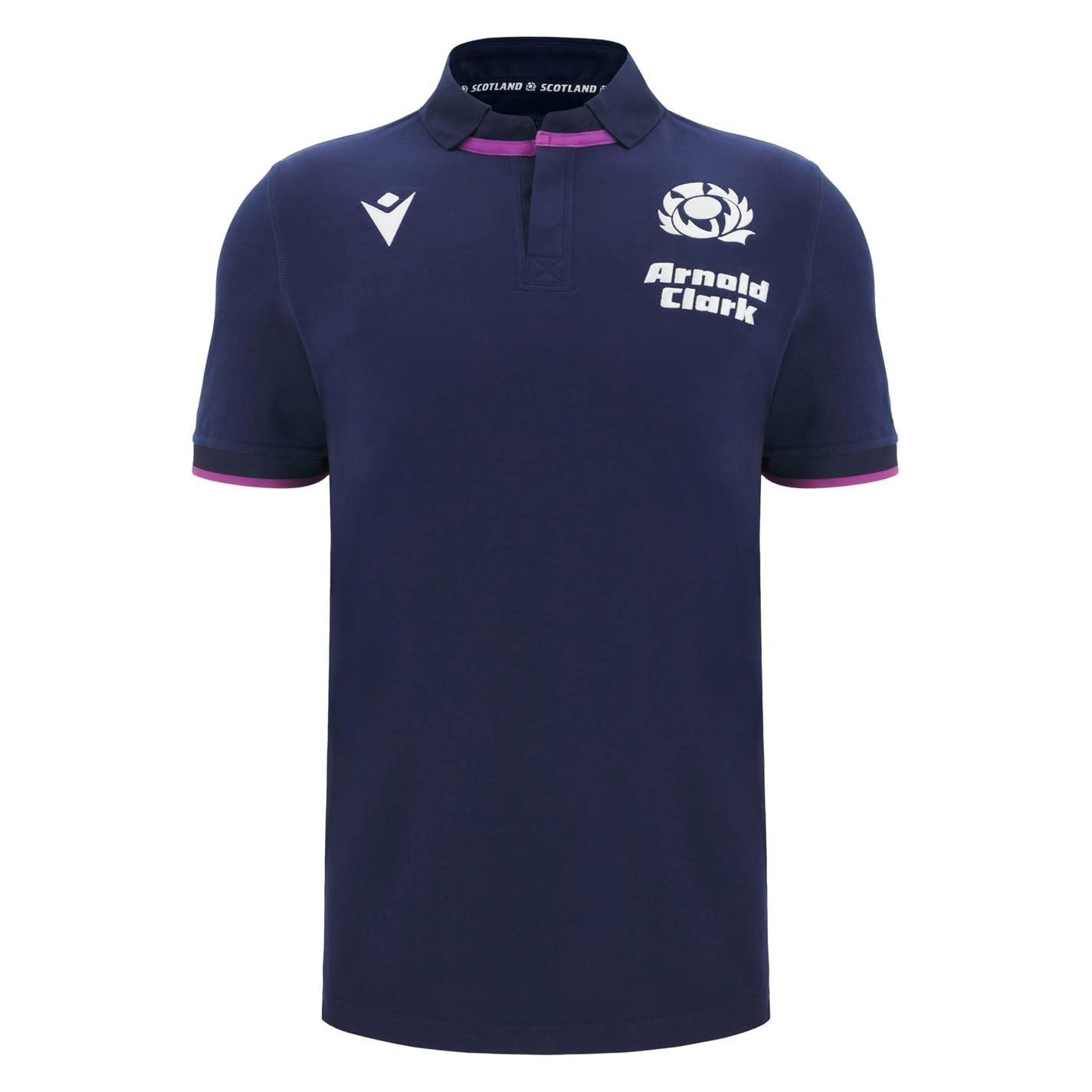 Scotland  Men's   Rugby Home Shirt 2025 , Football by Macron in Size L, Sports Direct