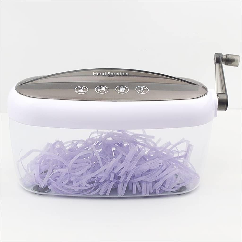 Mini Shredder Manual Paper A4 Document Convenient Desktop Small Office Supplies
