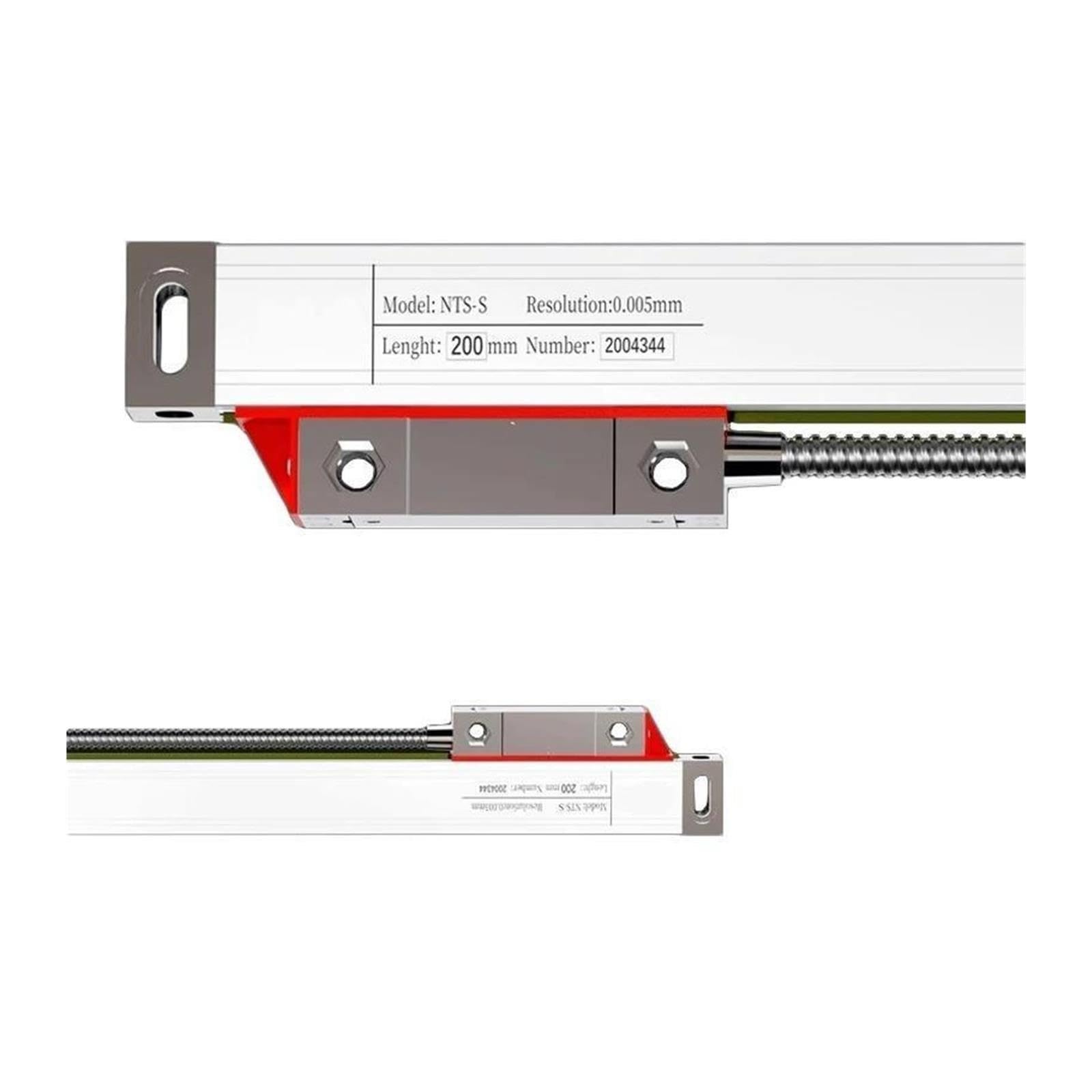 Codificador lineal delgado de escala lineal NTS-S de 0,005 mm