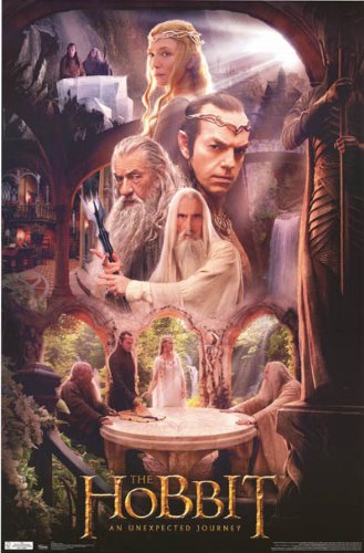 The Hobbit: An Unexpected Journey - Rivendell Group Movie Poster