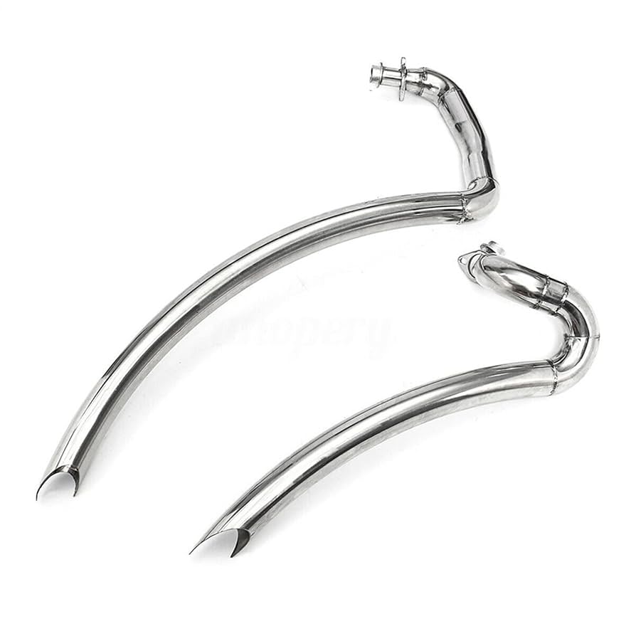 Amazon.co.jp: スラッシュ カット エキゾースト システム パイプ