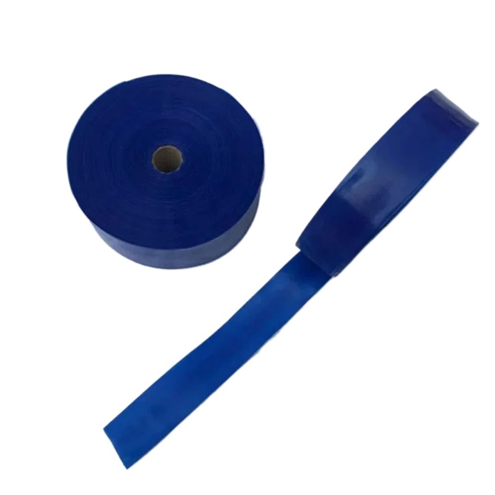 Folia termokurczliwa PE plastikowa pyłoszczelna torba niebieska wysokociśnieniowy zwinięty materiał kaligrafia i sprzęt do malowania, ochronny pakiet wysyłkowy (10 cm x 200 m)