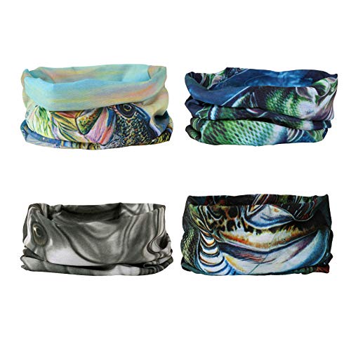 Image of Elastic Headwear Bandana Headband Half Face Mask Scarf Neck UV Sun Protection
