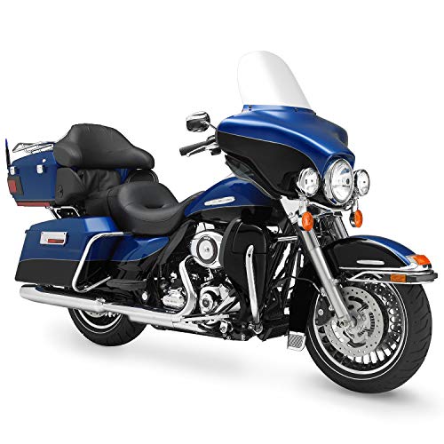 Image of ONE250 Bullet Style Antenna for Harley Davidson Motorcycles All Models (1998-2020) - Will fit Any Harley Davidson Street Glide, Road Glide, Road King or Electra Glide (Blue)
