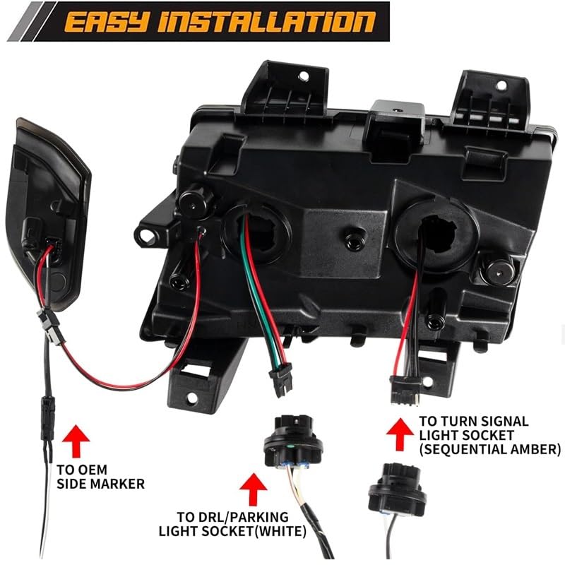 2 szt. Przedni zderzak dynamiczny boczny znacznik kierunkowskazów DRL lampa do jazdy dziennej akcesoria samochodowe Jeep Wrangler JL 2018-2021(Front Bumper Smoked)