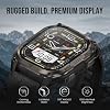 KOSPET Pulse 2 Smart Watch con GPS, 5 ATM/IP69 Resistente al Agua, Batería de 15 Días | AMOLED 1.96" Smartwatch Rugerizado de Grado Militar, Linterna LED, 170+ Modos Deportivos, Monitor de Ritmo Cardíaco/Sueño para Android/iPhone 6