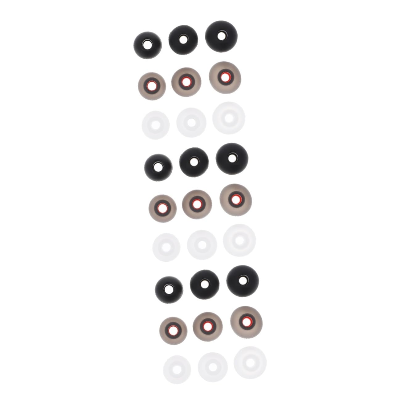 BESPORTBLE 108 Pcs Silicone Cap Silicon Earbud Cover Replacements Earphone Cap Replacement Comfortable Headphones Earphones Headsets Replacement Earphone Tips