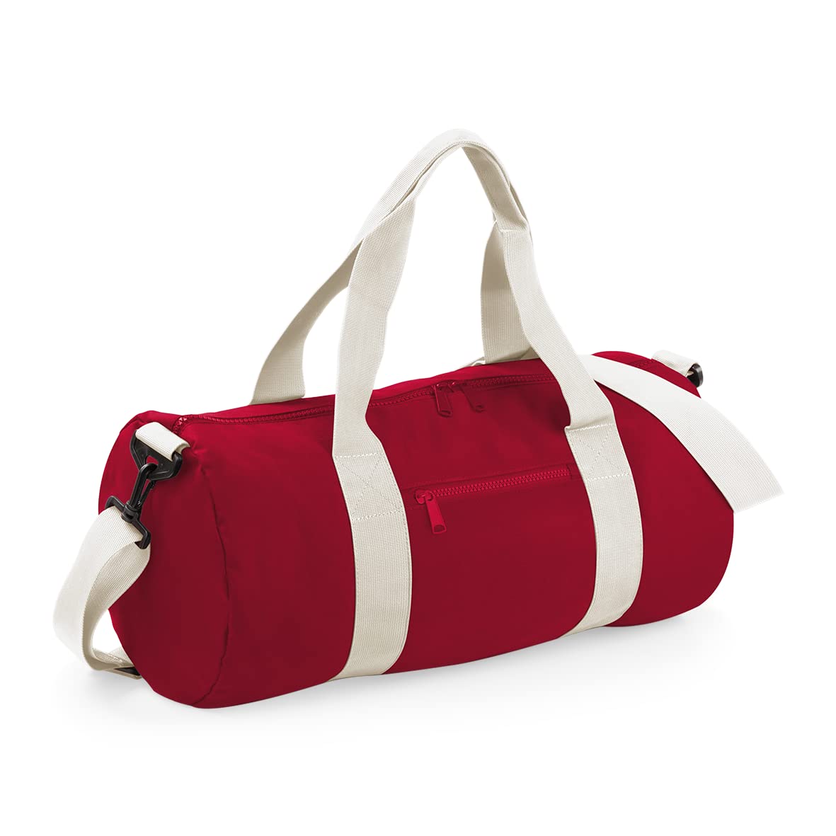 BagBase BG140 Original Barrel Bag - Classic Red/Off White