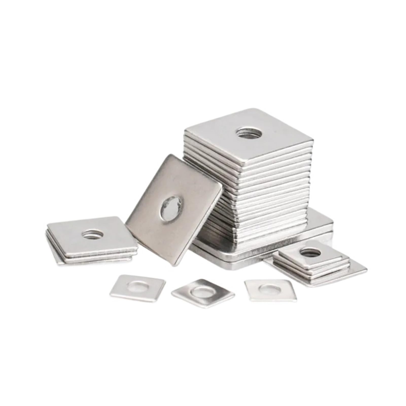 rondelle metalliche, rondelle piatte quadrate in acciaio inox 304 M3 M4 M5 M6 M8 M10 M14 M16