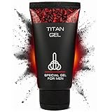 Male Massage Gel for Extra Men's Strength. Natural Original Cream 50ml (Titan)