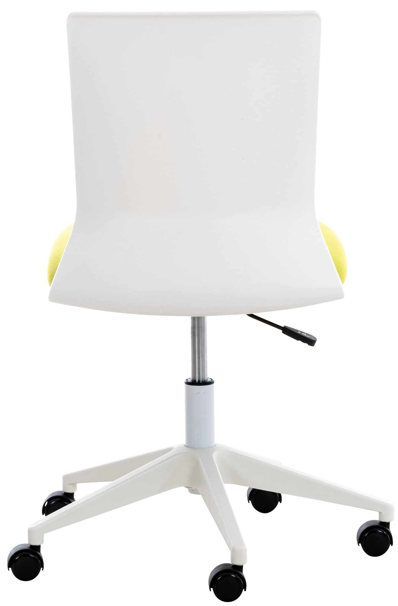 CLP Chaise De Bureau Originale Apolda avec Assise en Tissu Ou Similicuir I Fauteuil De Bureau avec roulettes I Hauteur Réglable Et Pivotant, Couleur:Vert, Matériel:Tissu