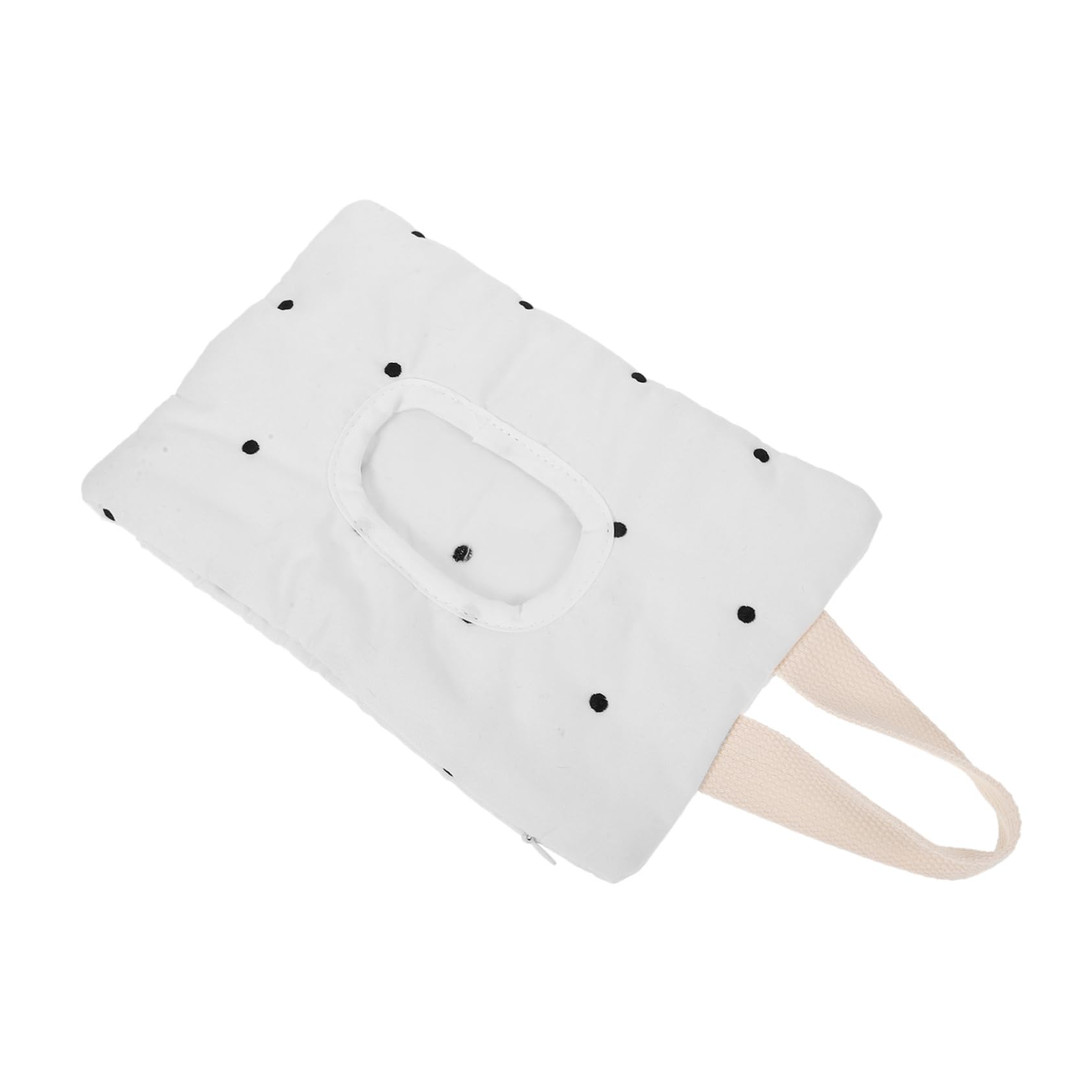 Abaodam 5 Stück Feuchttücherpackung aufbewahrungstasche pflegeprodukte Mülltonne Serviettenetui Handtuch Reise-Behälter für Babytücher Tragbare Tasche für Feuchttücher Baumwolle Beige