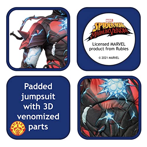 Rubies 702183_M Rubie'S Boy'S Marvel Spider-Man Maximum Venom Deluxe Venomized Iron Man Costume thumb #3