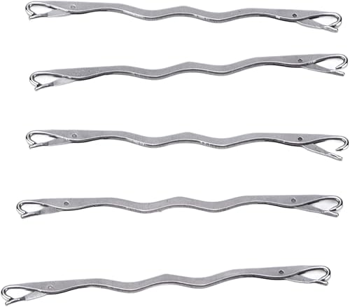 5 agujas de reparación de máquina de tejer, agujas de coser de acero inoxidable de doble extremo, herramientas de punto, accesorios de gancho, 5 uds