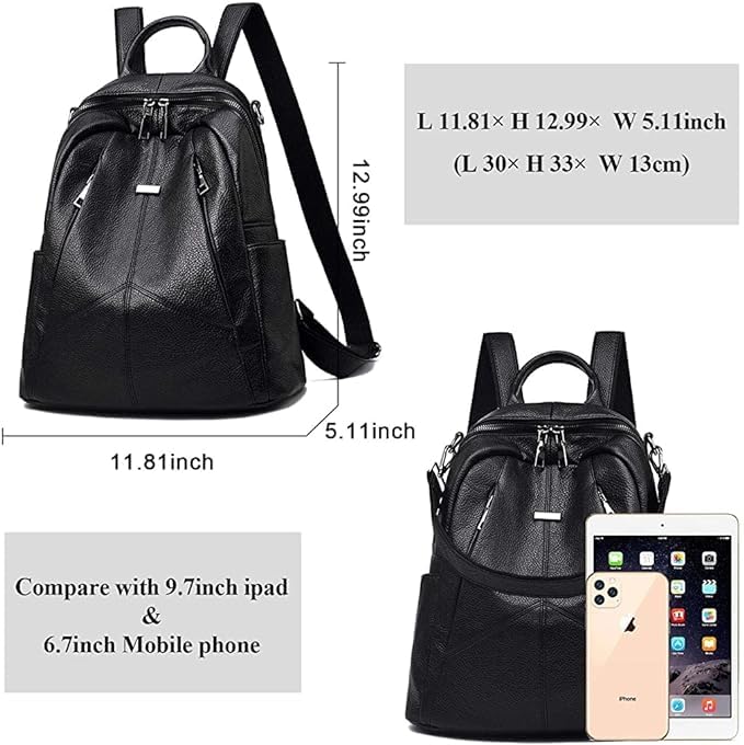 Image of TEXTREE Mini Small BackPack Daypack for Womens Girls Sequins Mini Small Travelling Outdoor Picnic School College Office Casual Daily use