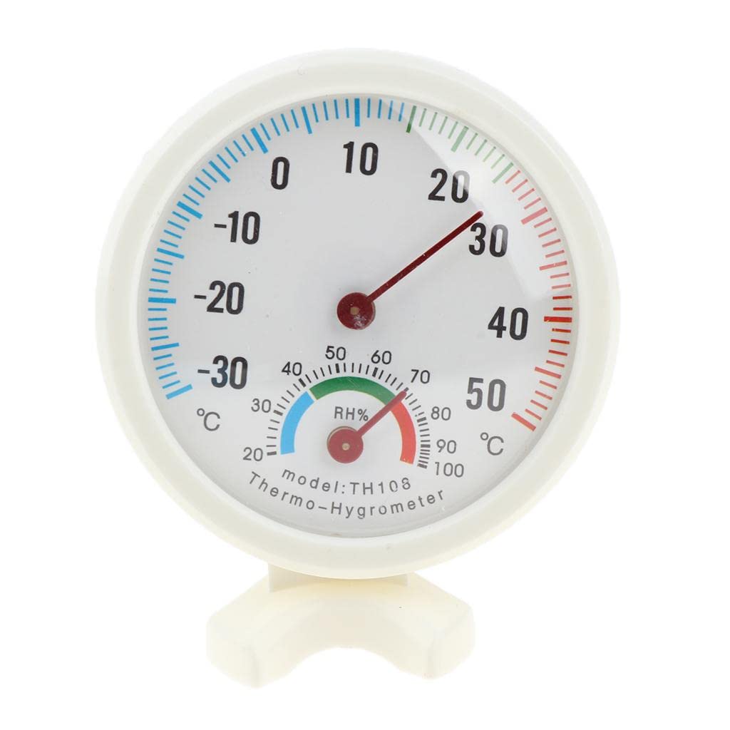 CALANDIS® Round Clock Shape Analog Temperature Humidity Meter Thermometer Hygrometer (B09ZJ1XH45) Amazon Price History, Amazon Price Tracker